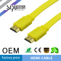 SIPU conector De Ouro 1.4 versão Plana hdmi cbale atacado cabos de áudio e vídeo fot tv suporte 3d melhor cabo do computador